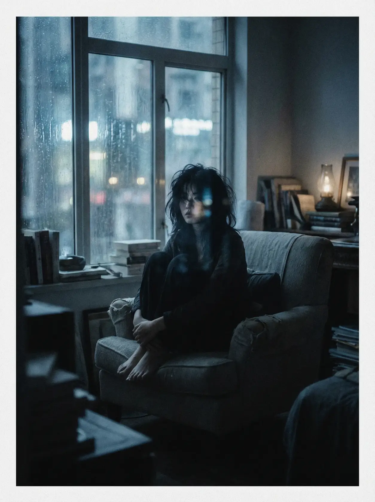 文艺电影《雨窗》海报 - 国产精品